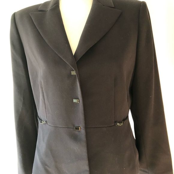 Tahari Artur S.Levine  Jacket  Size 10P - Picture 2 of 8